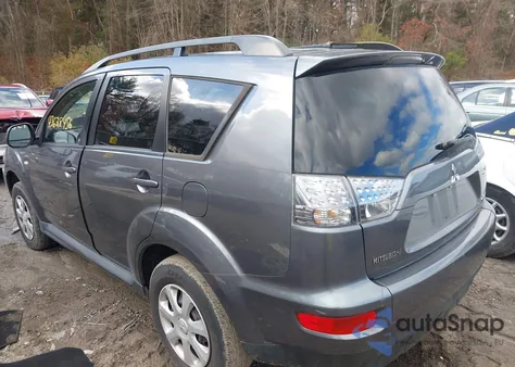 2012 Mitsubishi Outlander Es из США, поврежденный, VIN JA4AS2AW0CU002268